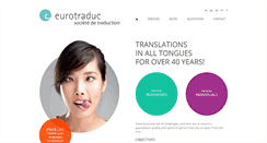 Desktop Screenshot of eurotraduc.lu