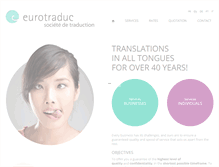 Tablet Screenshot of eurotraduc.lu